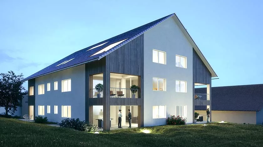 Architekturvisualisierung Beispiel